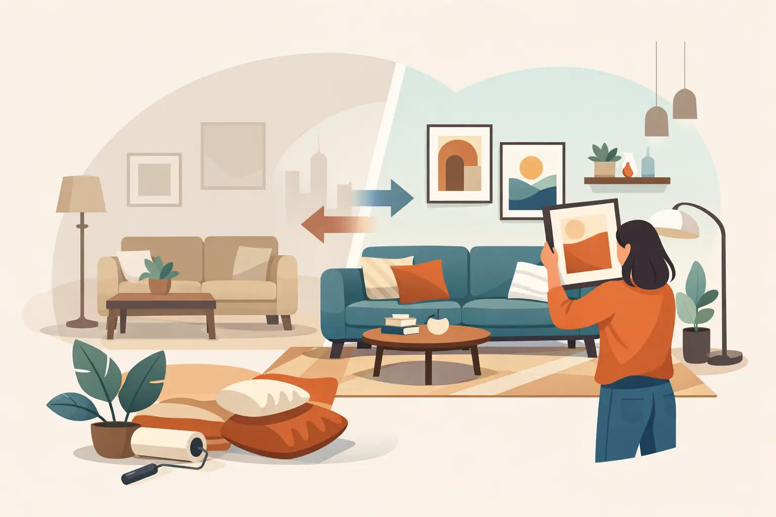 How to Refresh Living Room Style Easily
