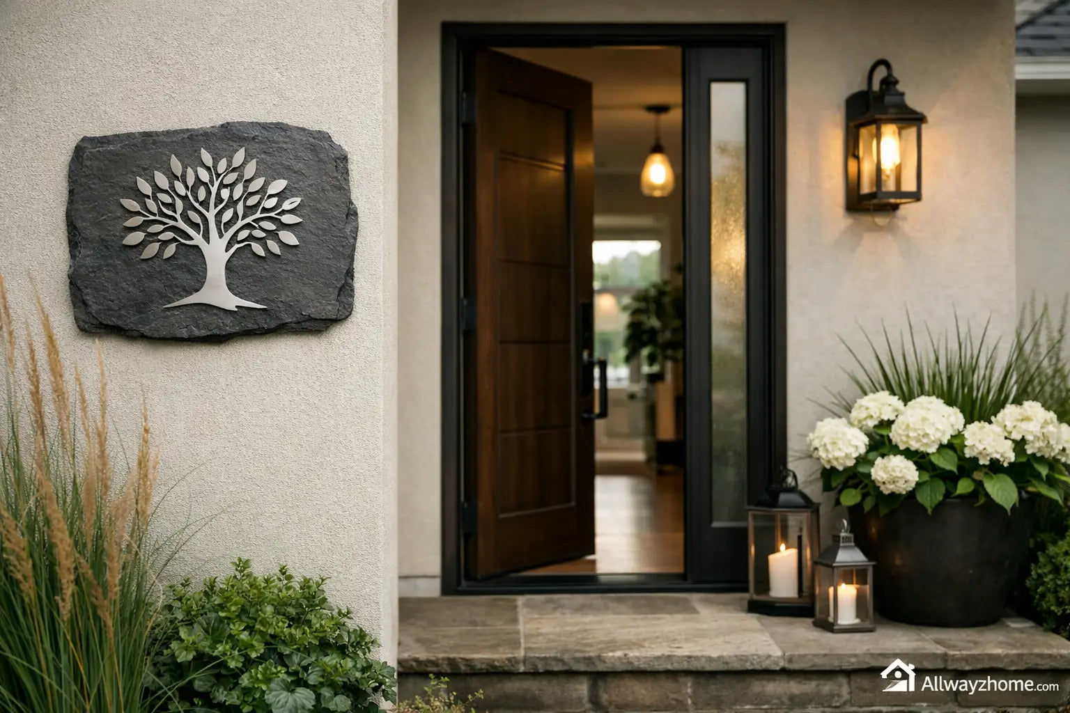 Custom House Signs That Make an Entrance Personal