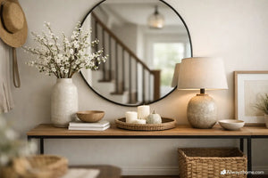 How to Style Entryway Console Decor Beautifully
