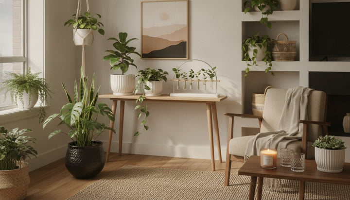 How to Style Indoor Plants in Your Apartment: 7 Design Ideas