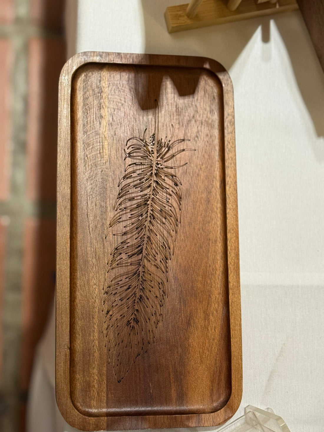 Custom Engraved Trays – Handmade & Personalized