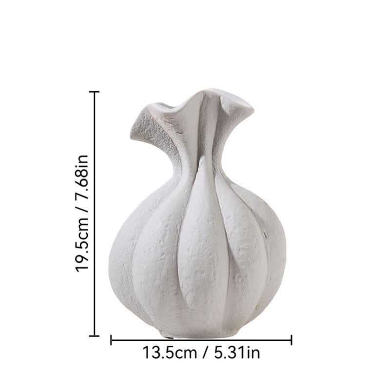 Soft Decoration With Misty Style Ceramic Vase