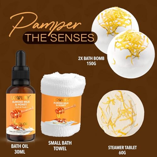 Gift Basket for Women- 10 Piece Milk & Honey Beauty Care Set