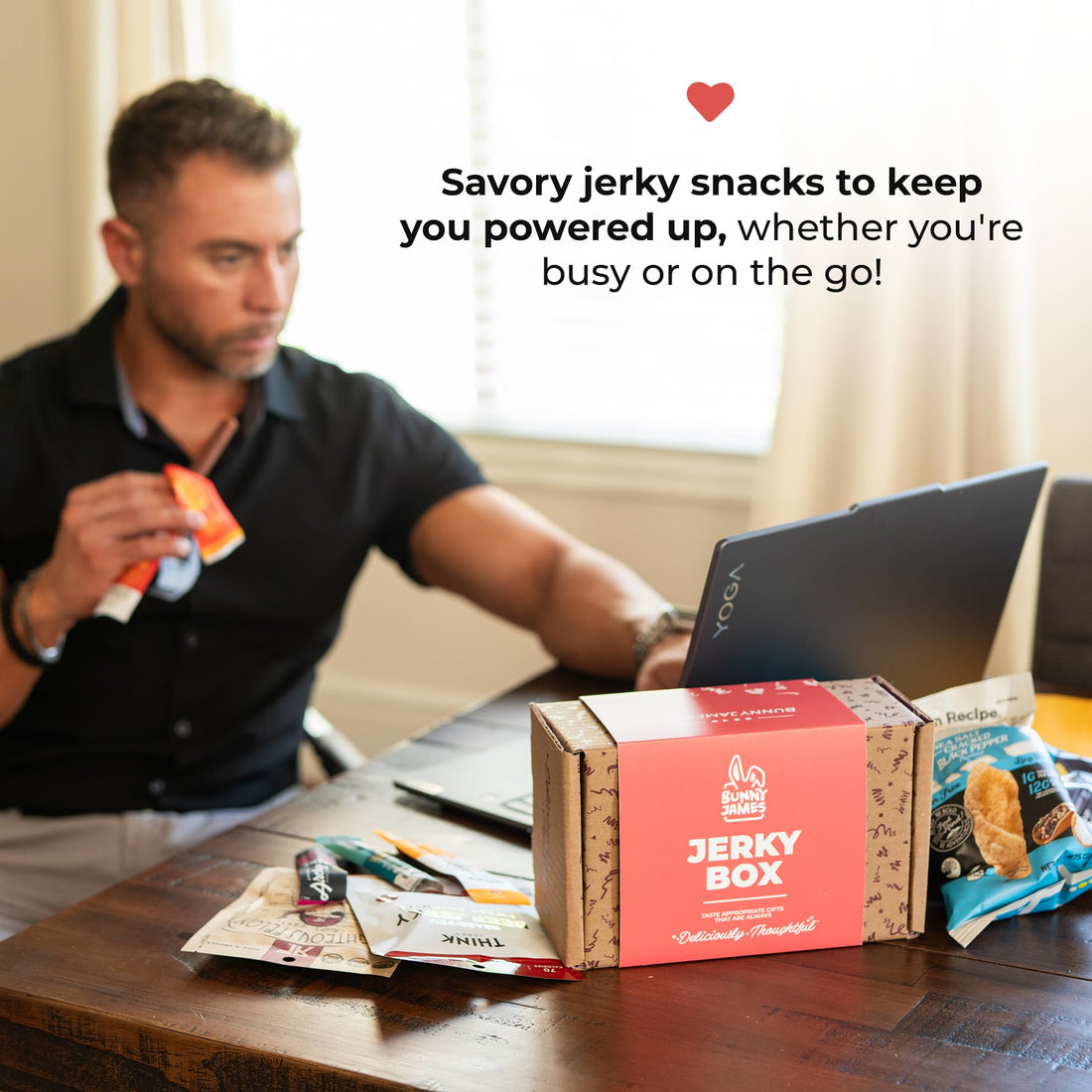 Premium Beef Jerky Gift Basket - Exotic Variety Pack for Men