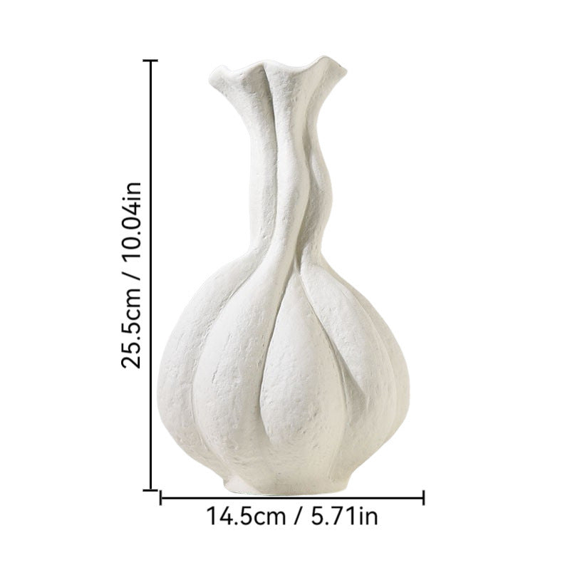 Soft Decoration With Misty Style Ceramic Vase