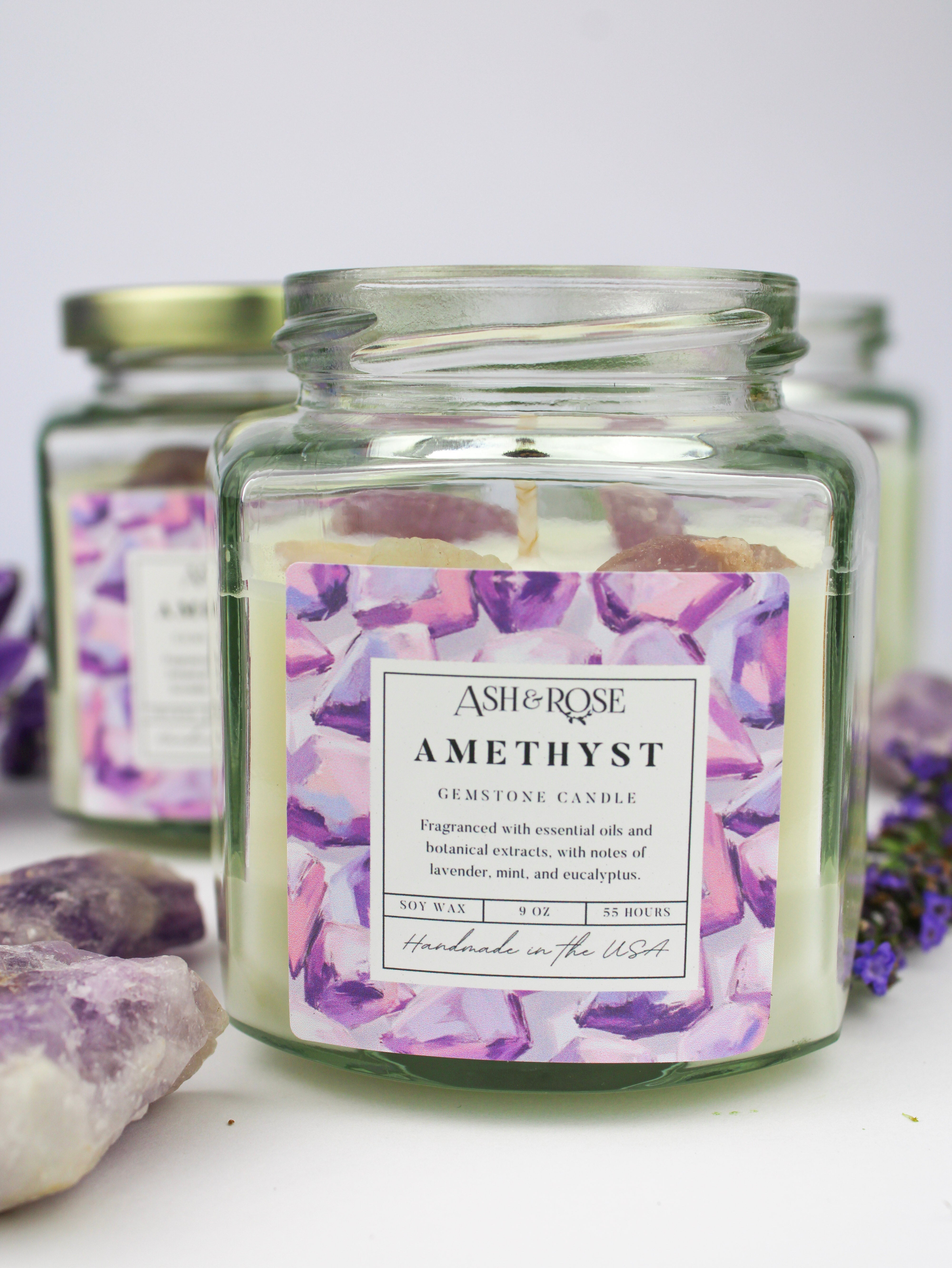 Floral breeze candle