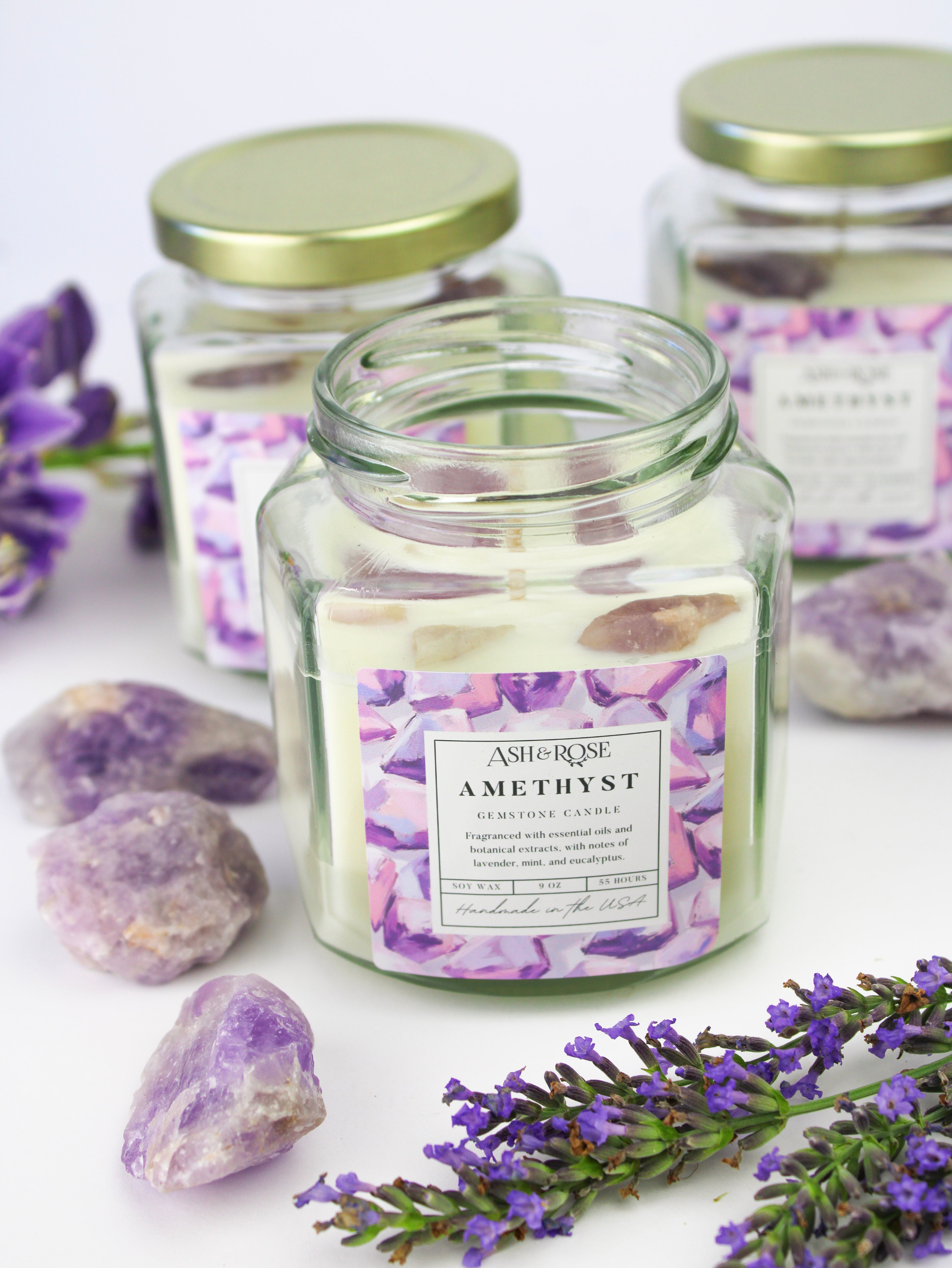Floral breeze candle