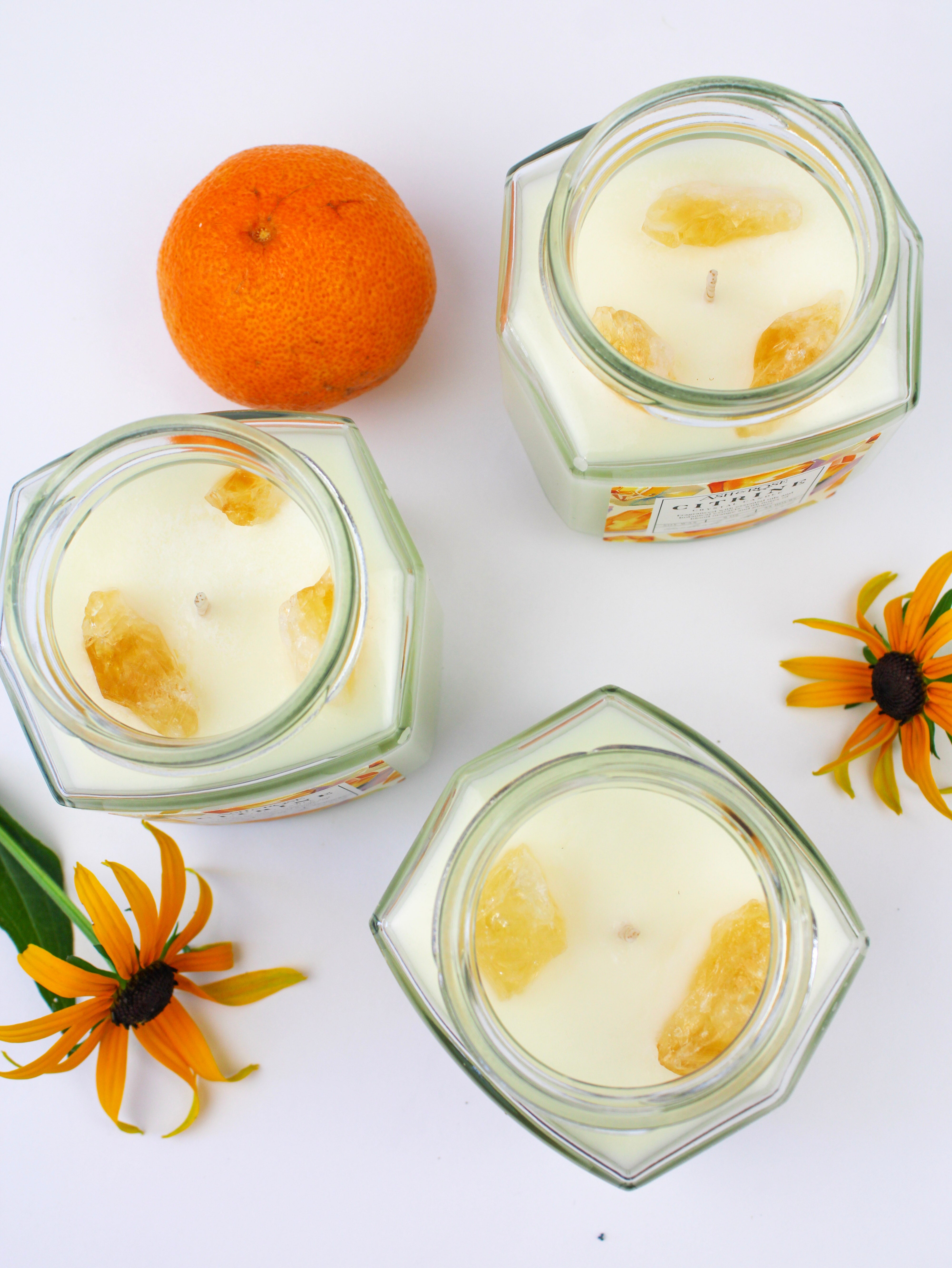 Floral breeze candle