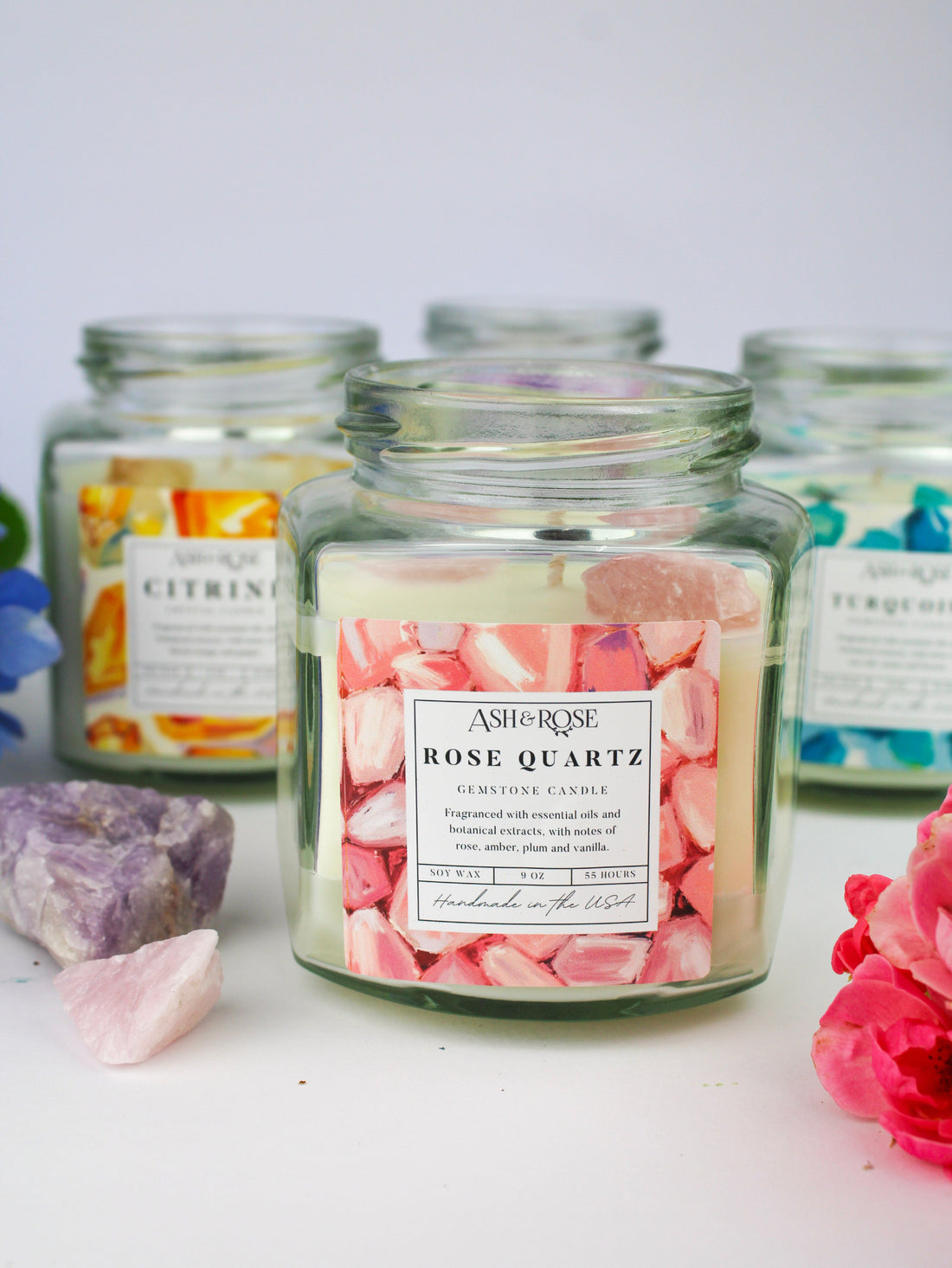 Floral breeze candle
