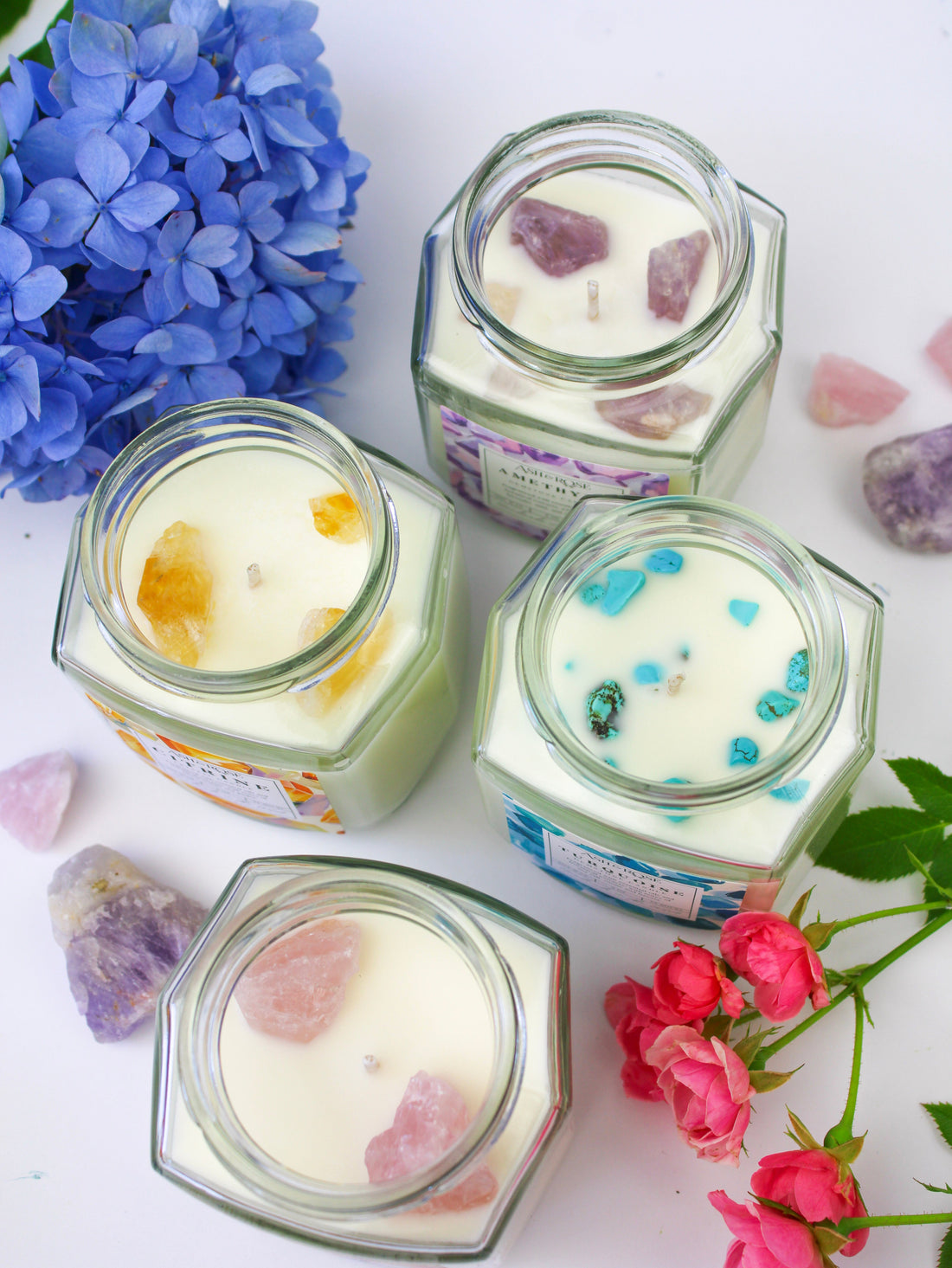 Floral breeze candle
