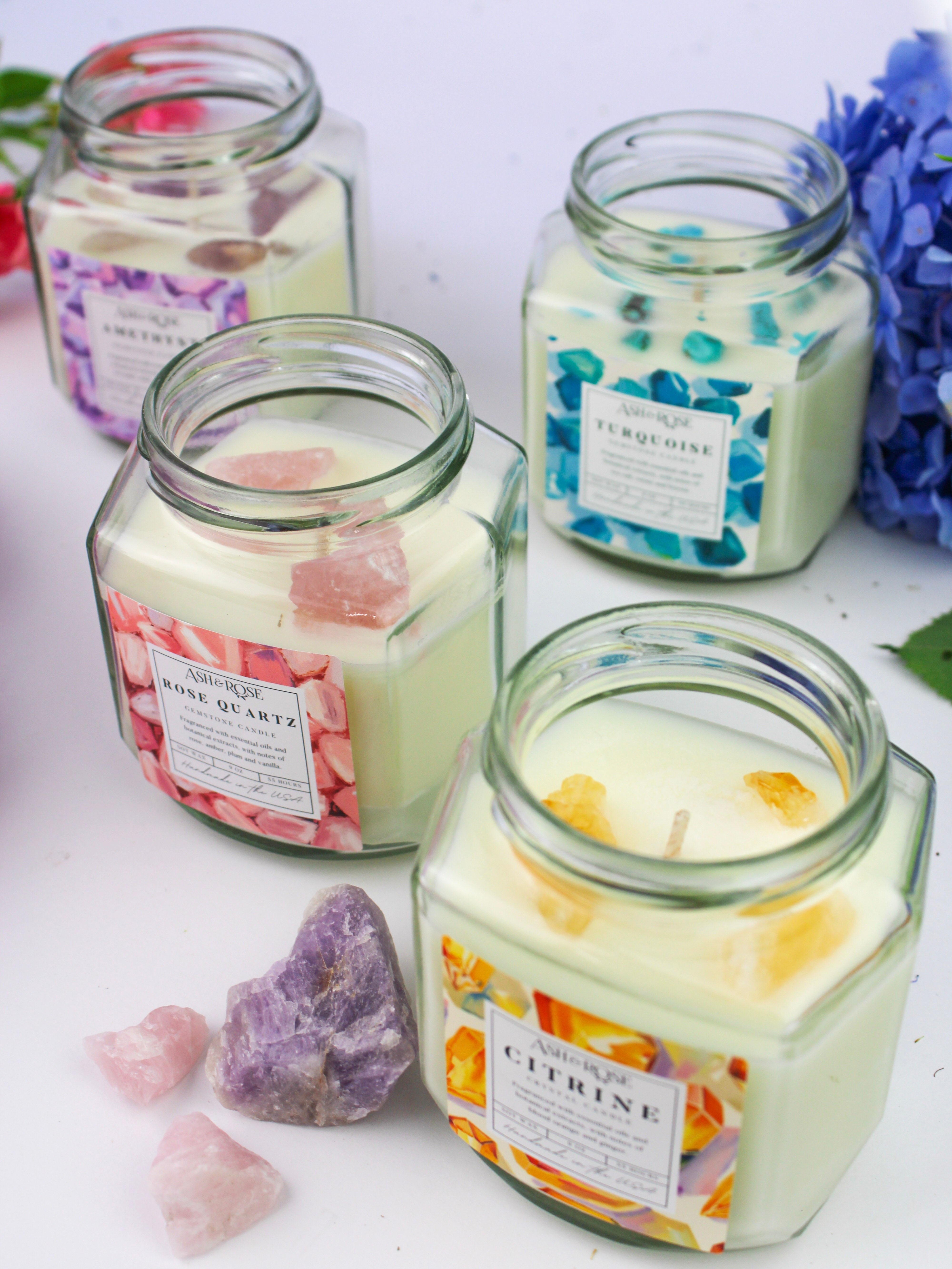 Floral breeze candle