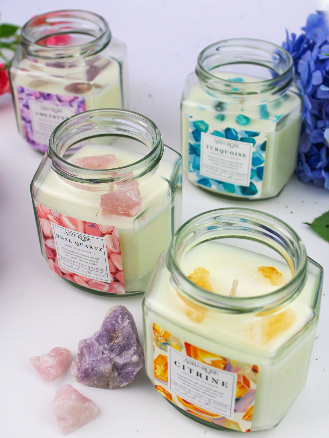 Floral breeze candle