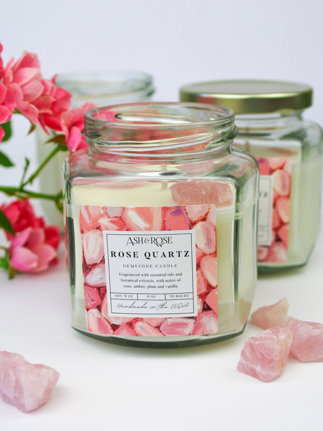 Floral breeze candle