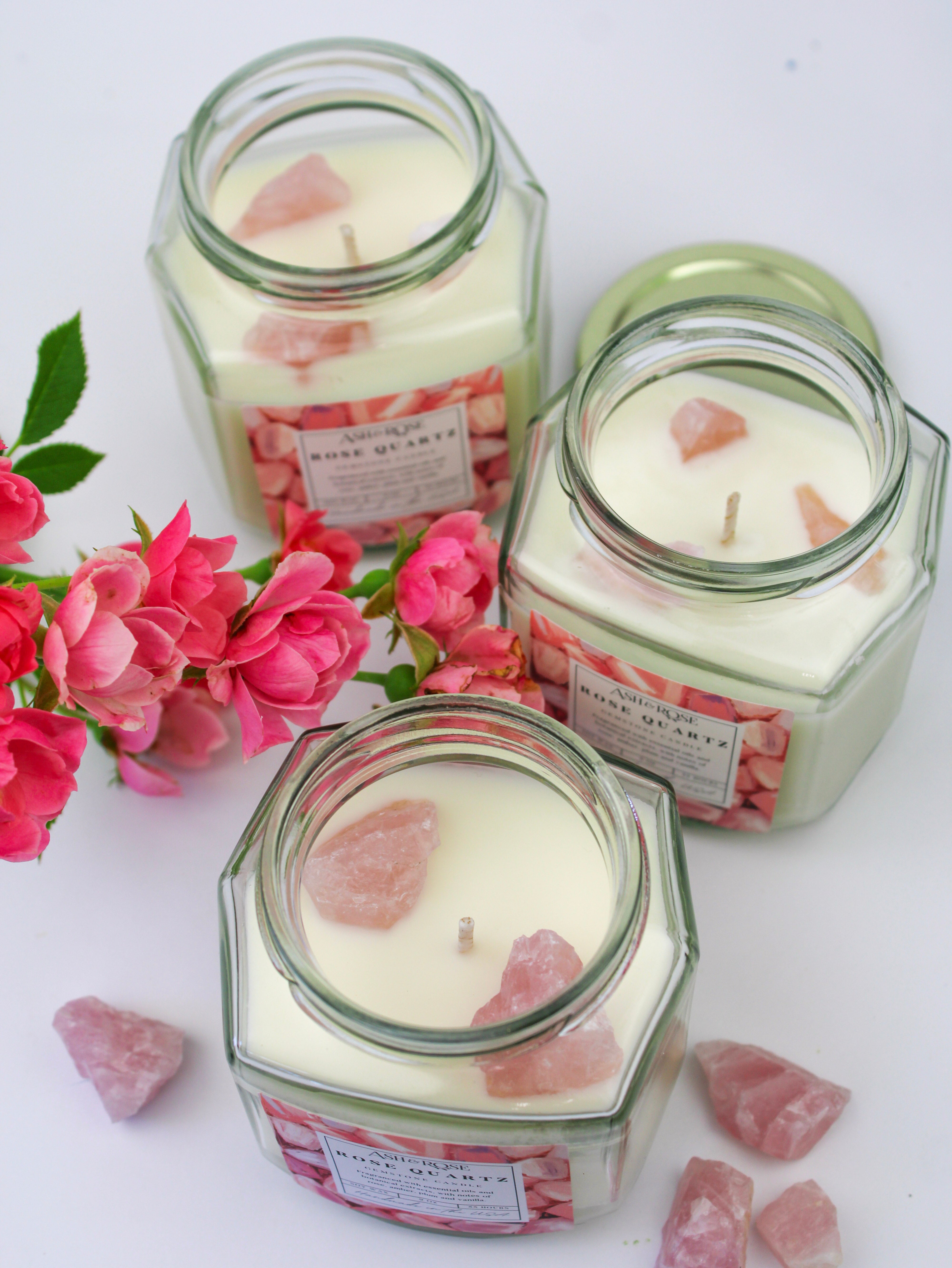 Floral breeze candle