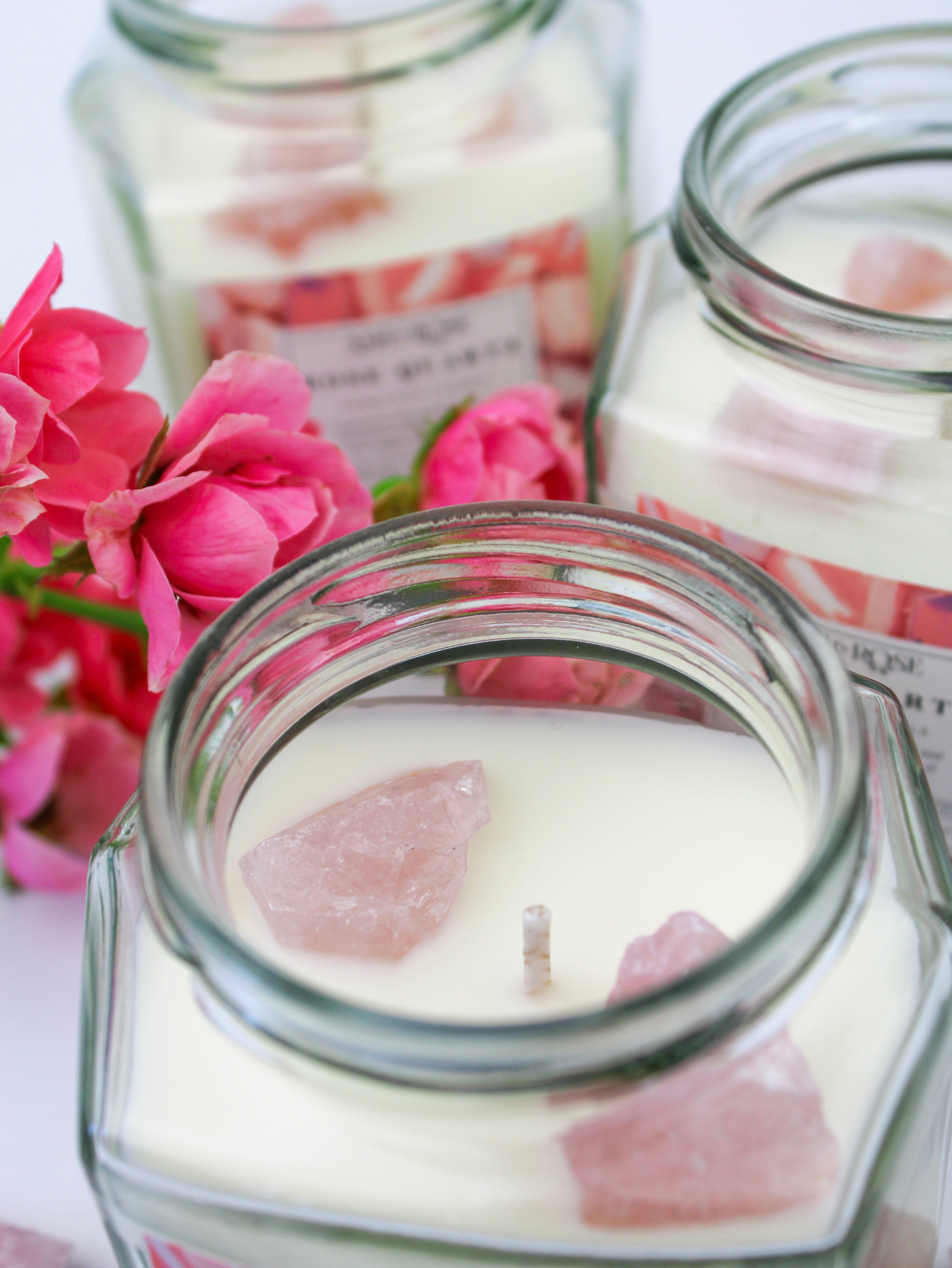 Floral breeze candle