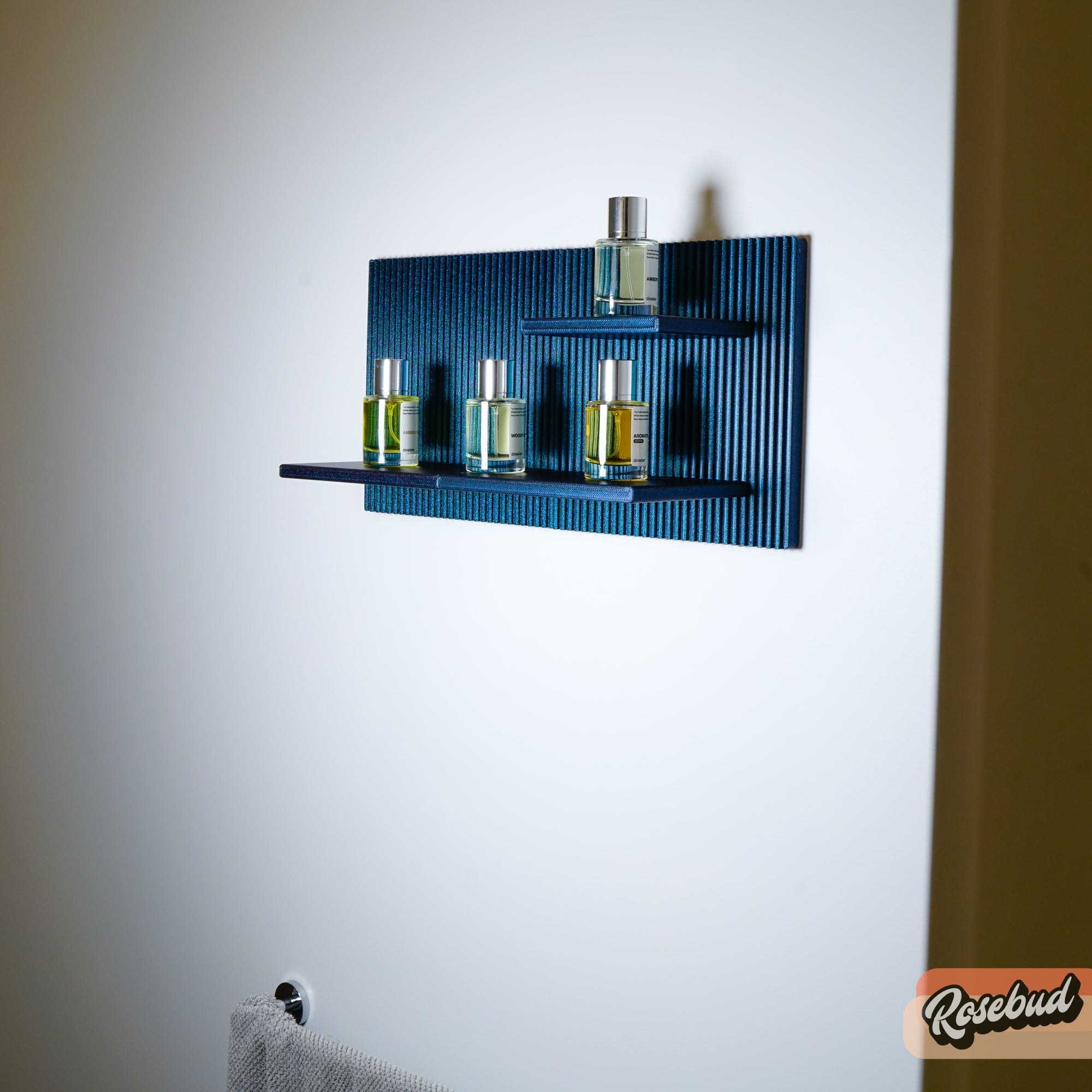 Modern Floating Wall Shelf, Unique Retro Home Decor