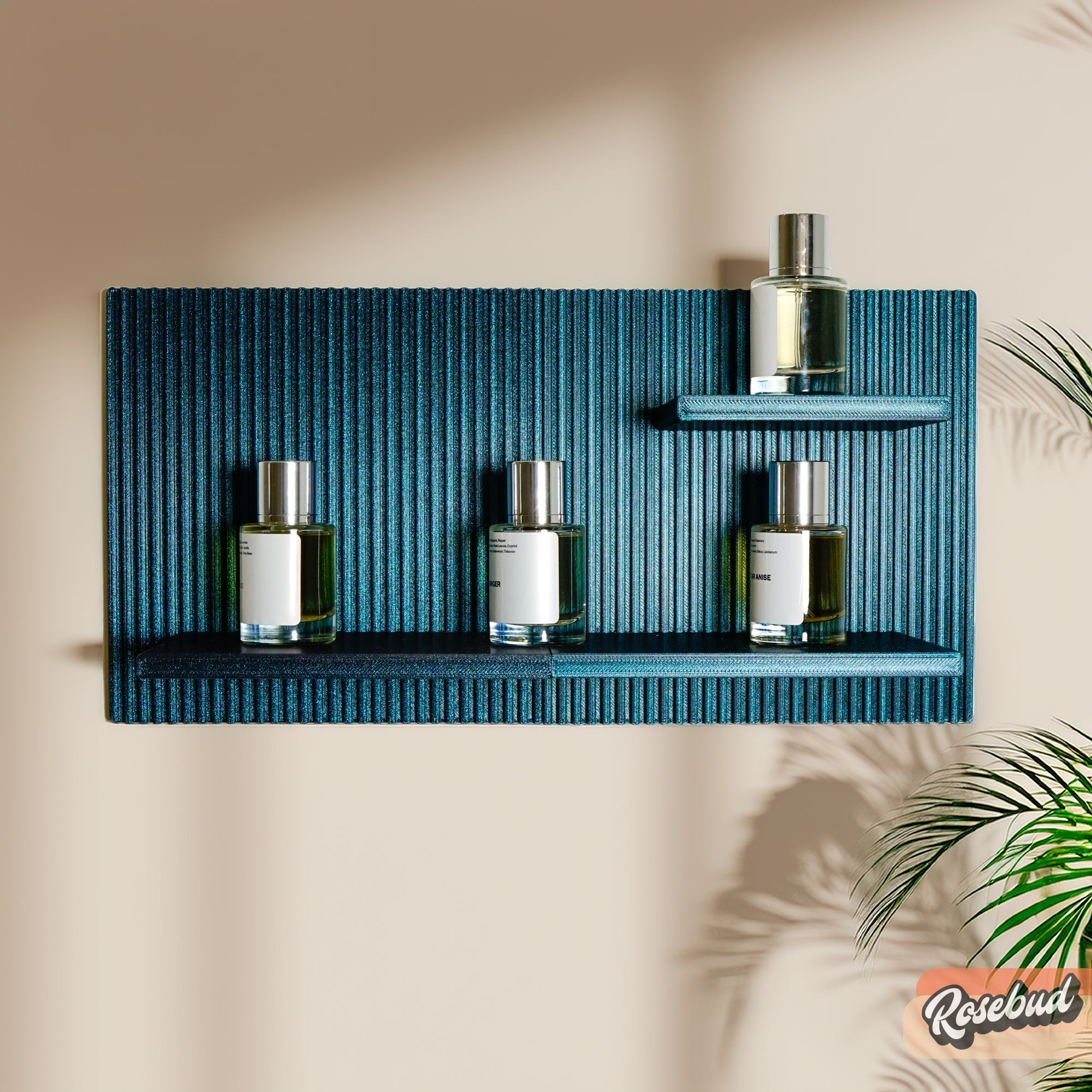 Modern Floating Wall Shelf, Unique Retro Home Decor