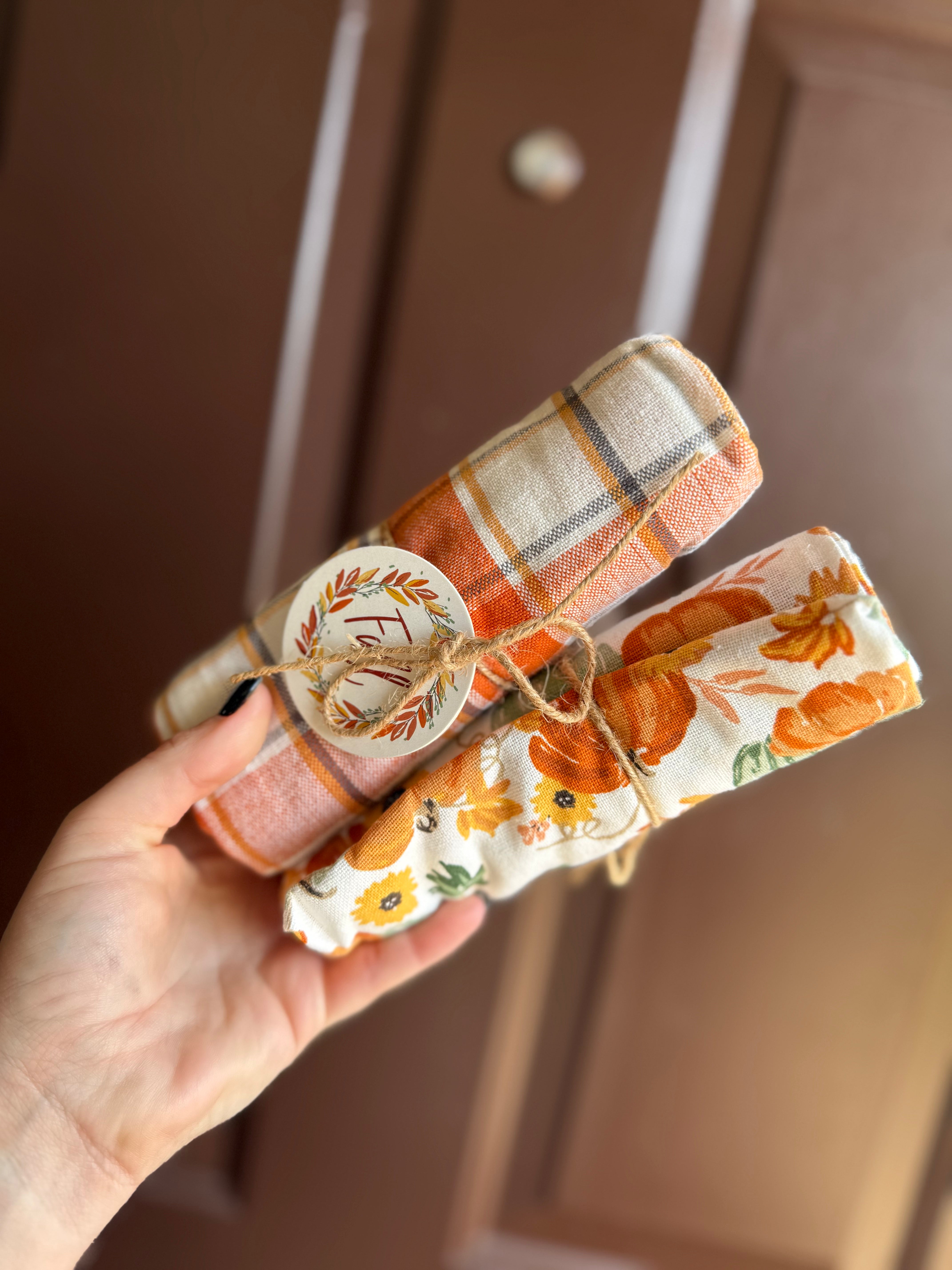 Fall Dish Towels