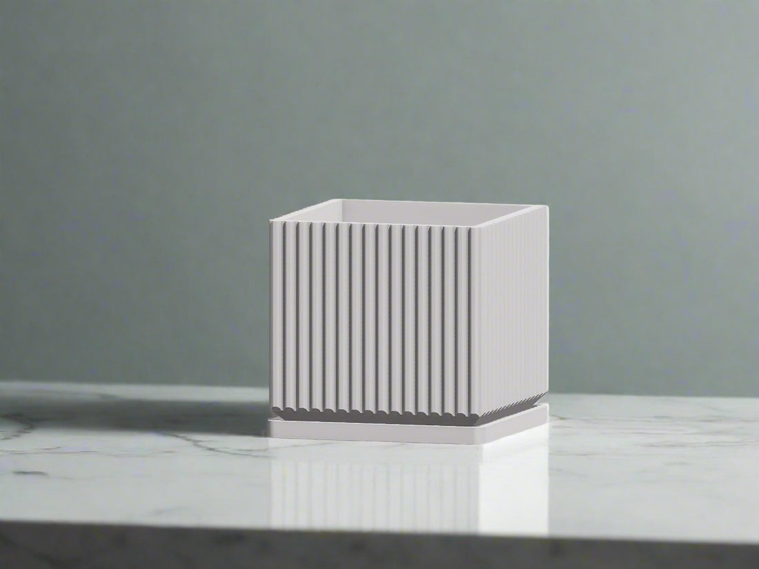 Desert Vista Planter Pot - Perfect Fit Drip Tray, Mesh Drainage