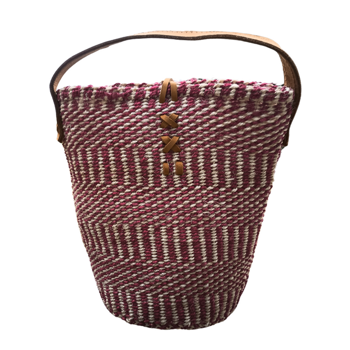 Harmony Spirit Handmade Sisal Wine Gifting Basket