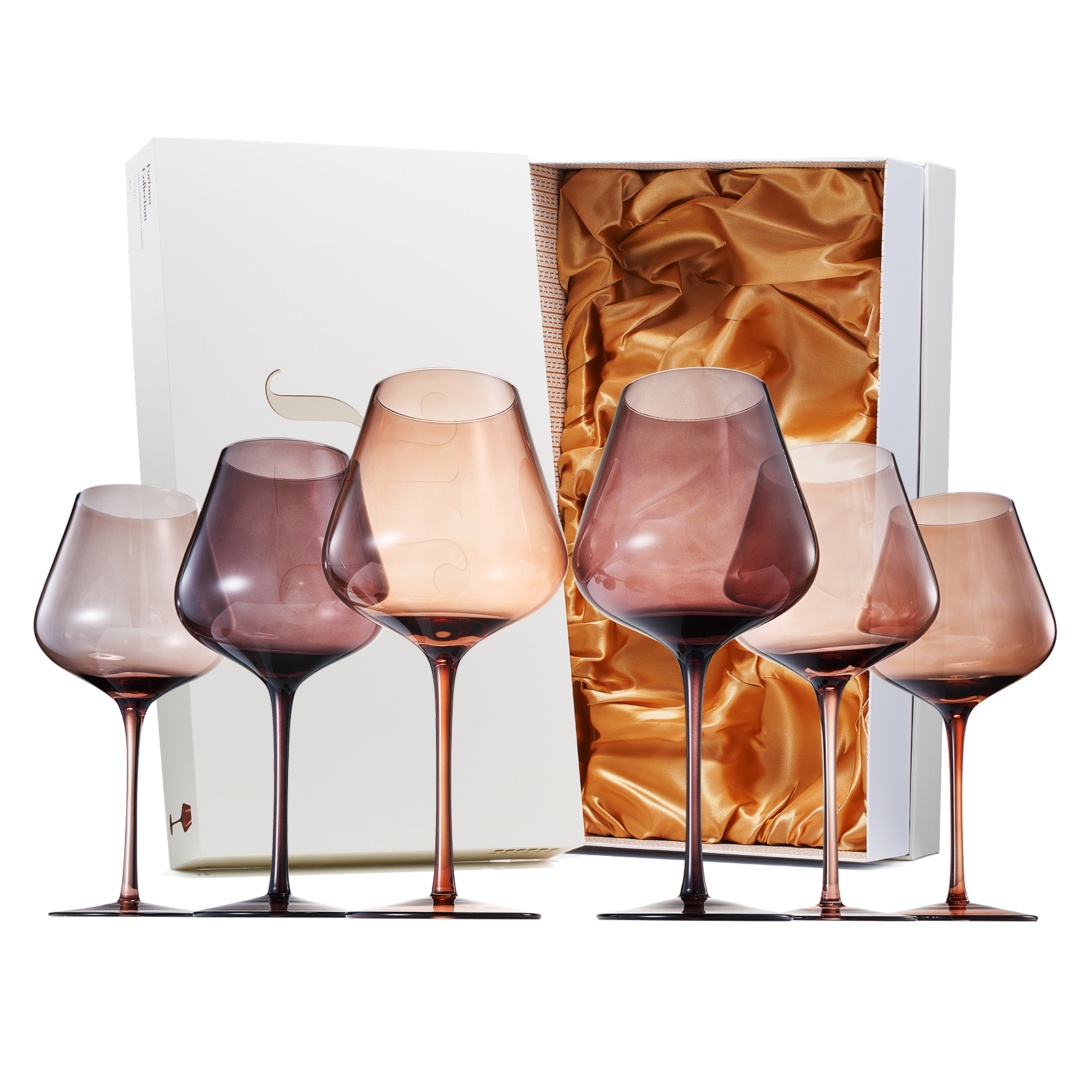 Fortuna Stemmed Wine Glassware, Set of 6