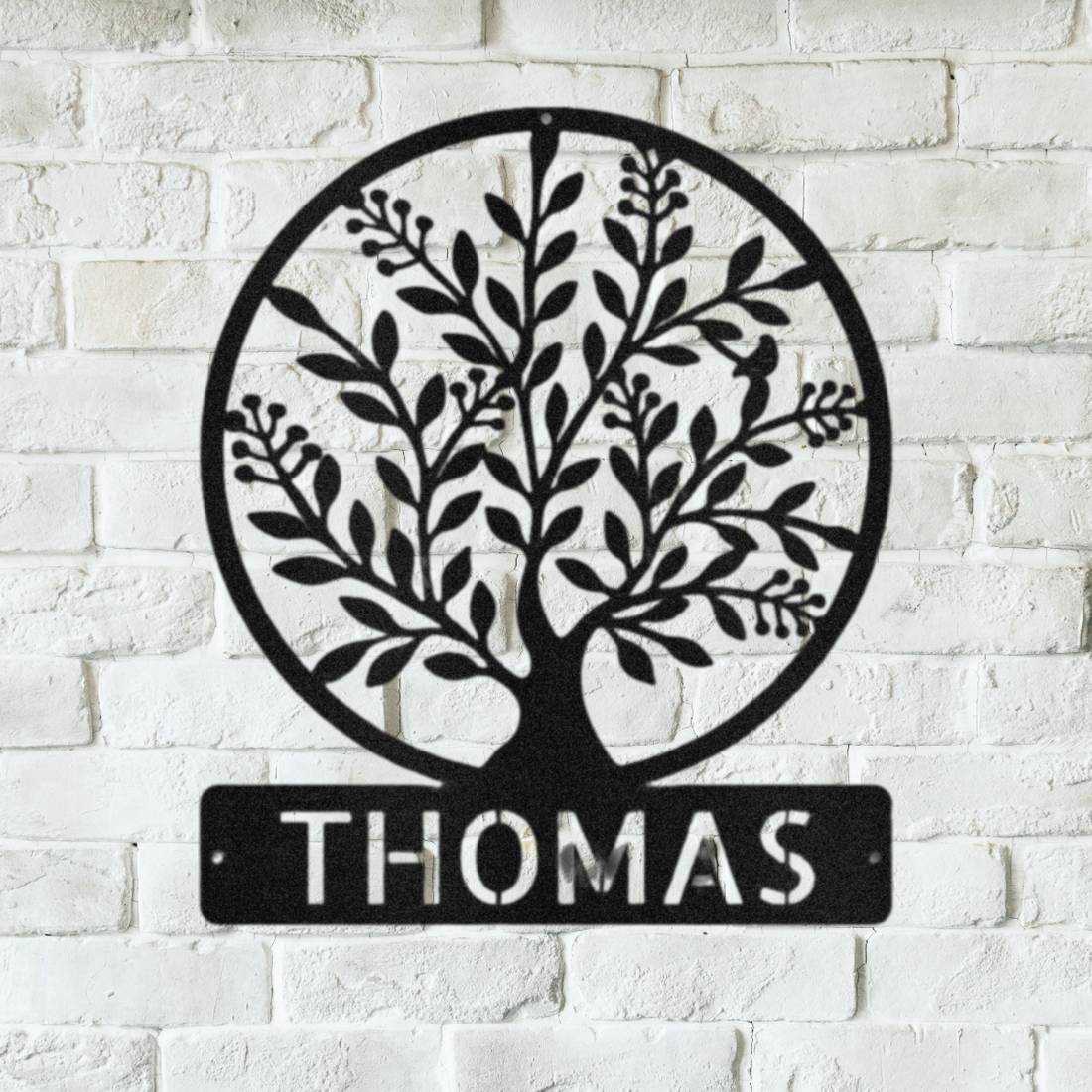 Family Tree Personalized Gifts - Custom Metal Sign