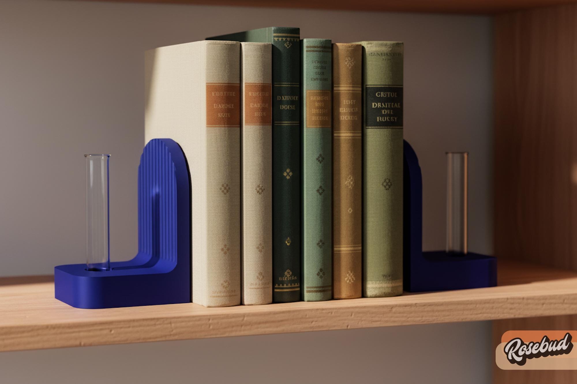 Ribbed Modern Bookend, Book Lover Gift, Bookshelf Decor, Book Club Gifts, Bookish Library Decor, Bookworm, Reading Challenge, Book Nook