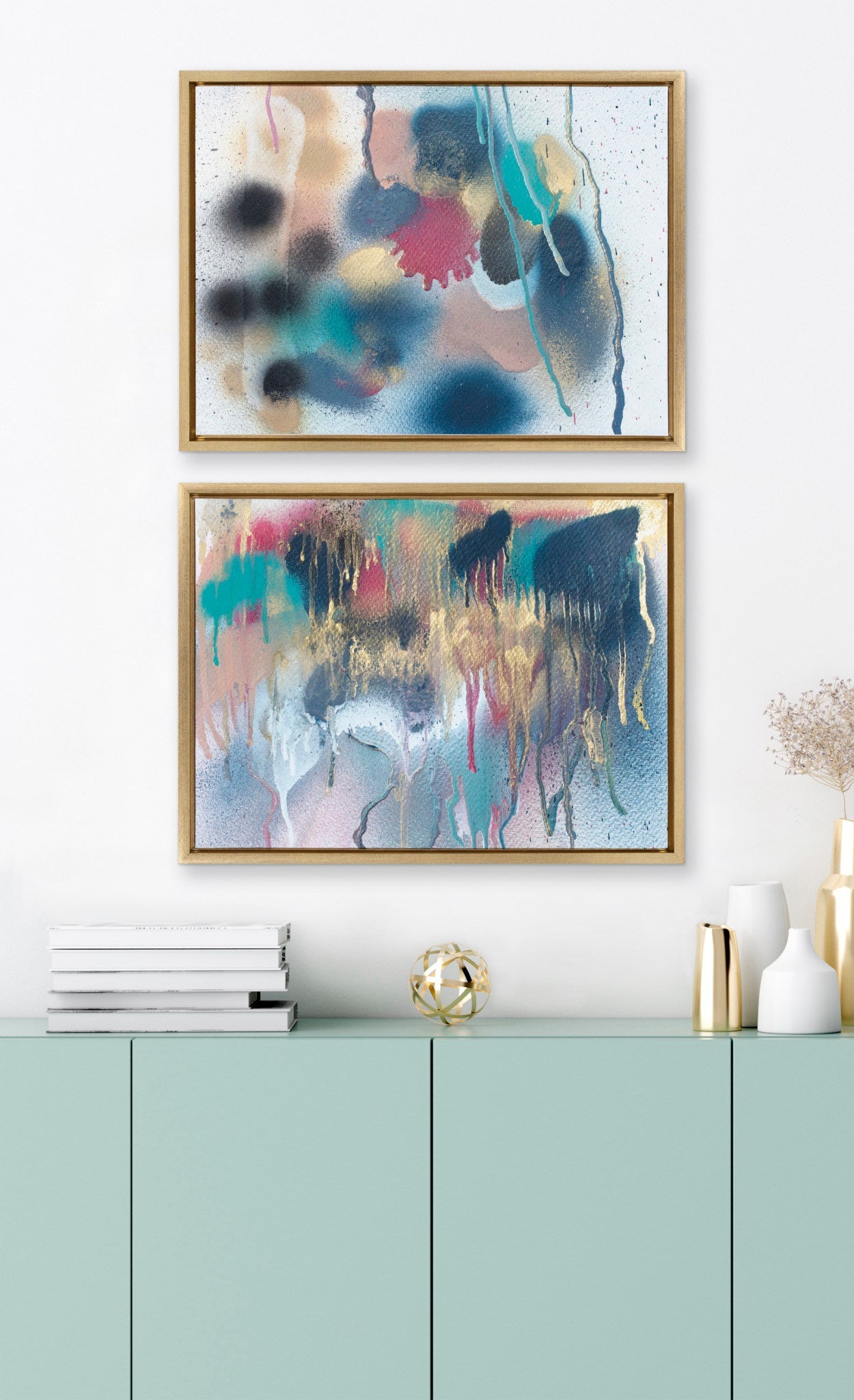 Sylvie The Sanaa Way Framed Canvas Set