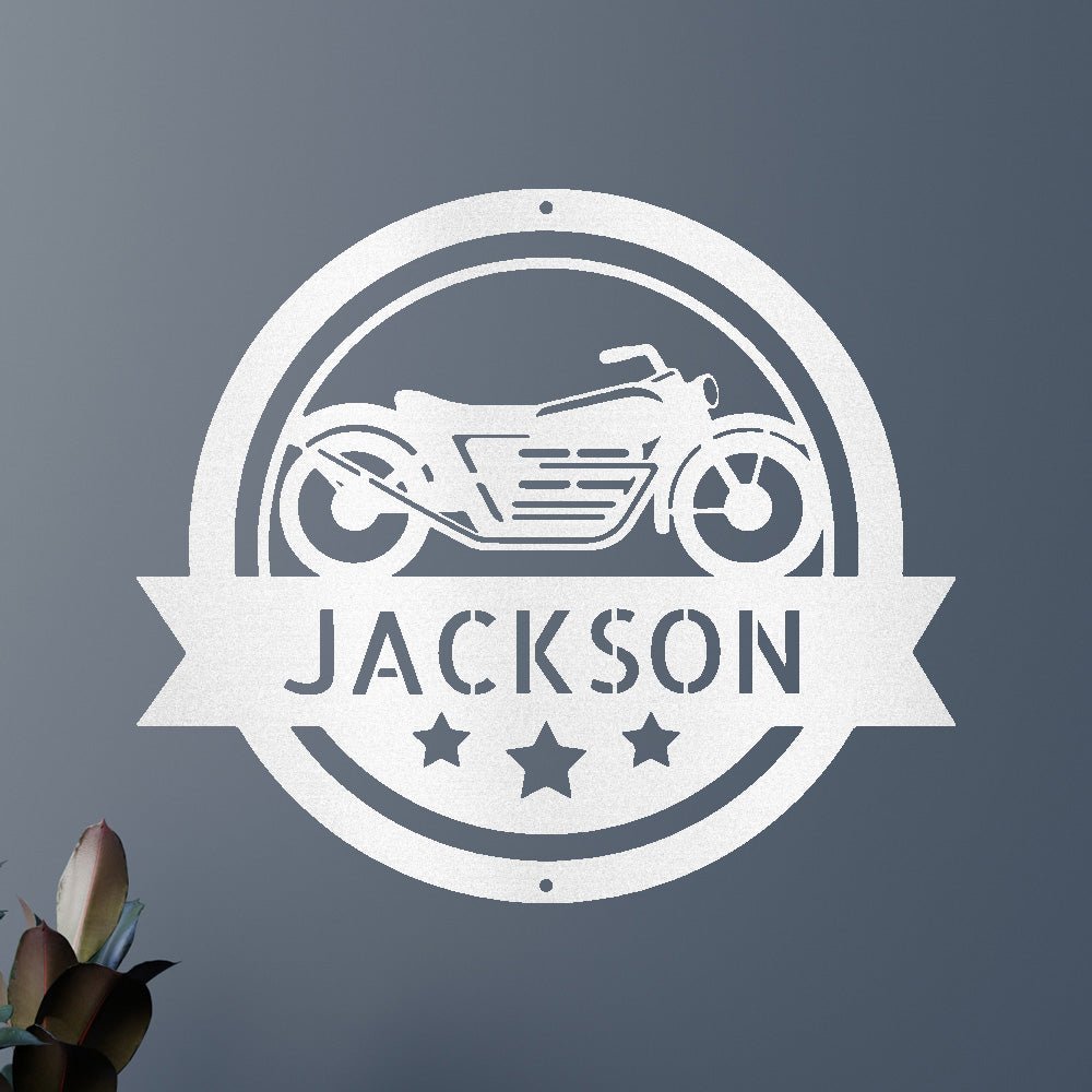 Motorcycle Personalized Gifts - Custom Metal Sign