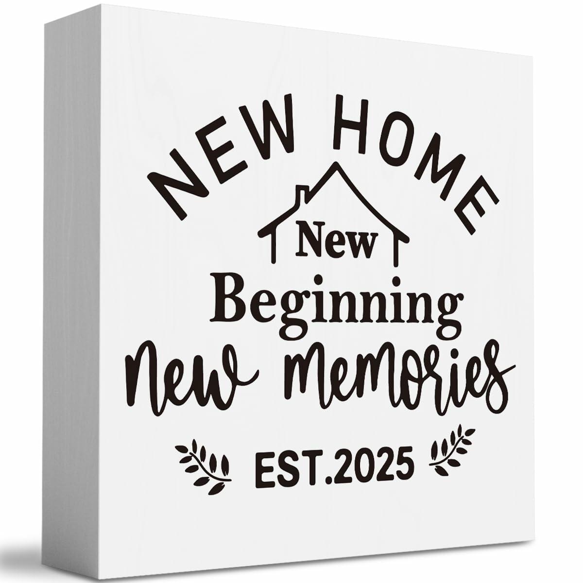 House Warming Gifts Home Sweet Home Sign New Home Decor 5x5 Inch