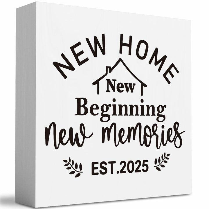 House Warming Gifts Home Sweet Home Sign New Home Decor 5x5 Inch