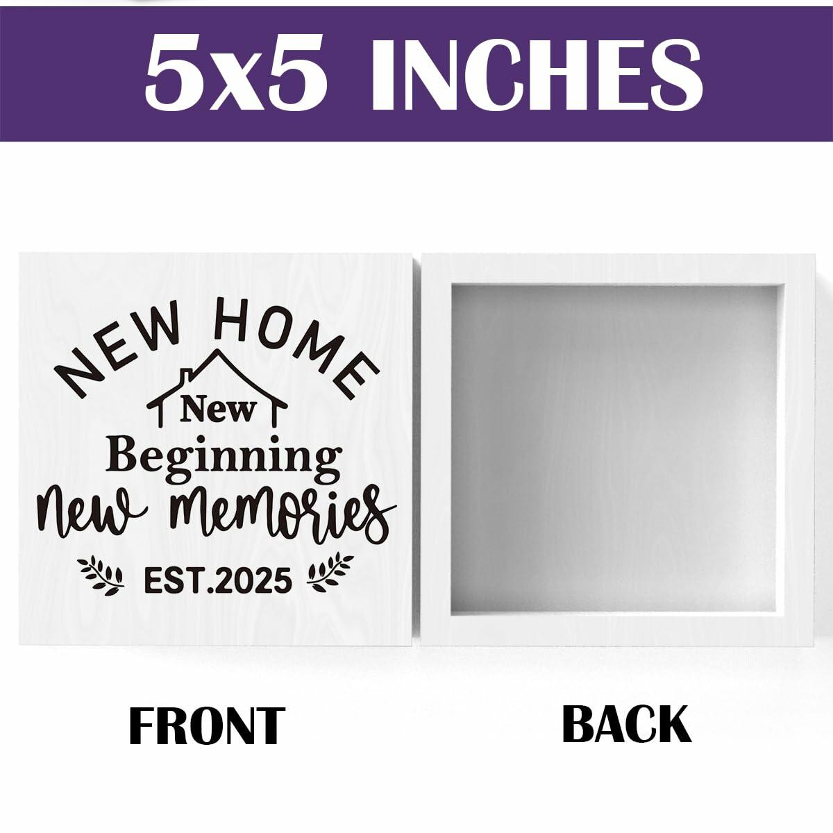 House Warming Gifts Home Sweet Home Sign New Home Decor 5x5 Inch