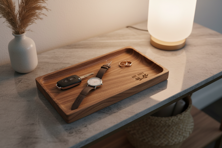 Custom Engraved Trays – Handmade & Personalized